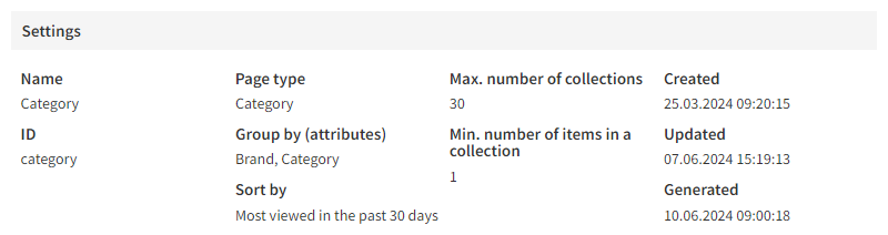 Smart Discovery strategy settings