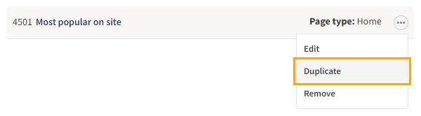 Duplicating the recommendation strategy